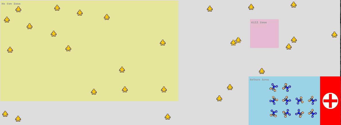 Drone Swarm Rescue Simulation detail image